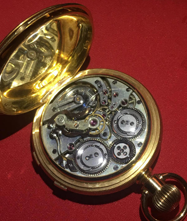 Restauro calibro orologio meccanico a Firenze